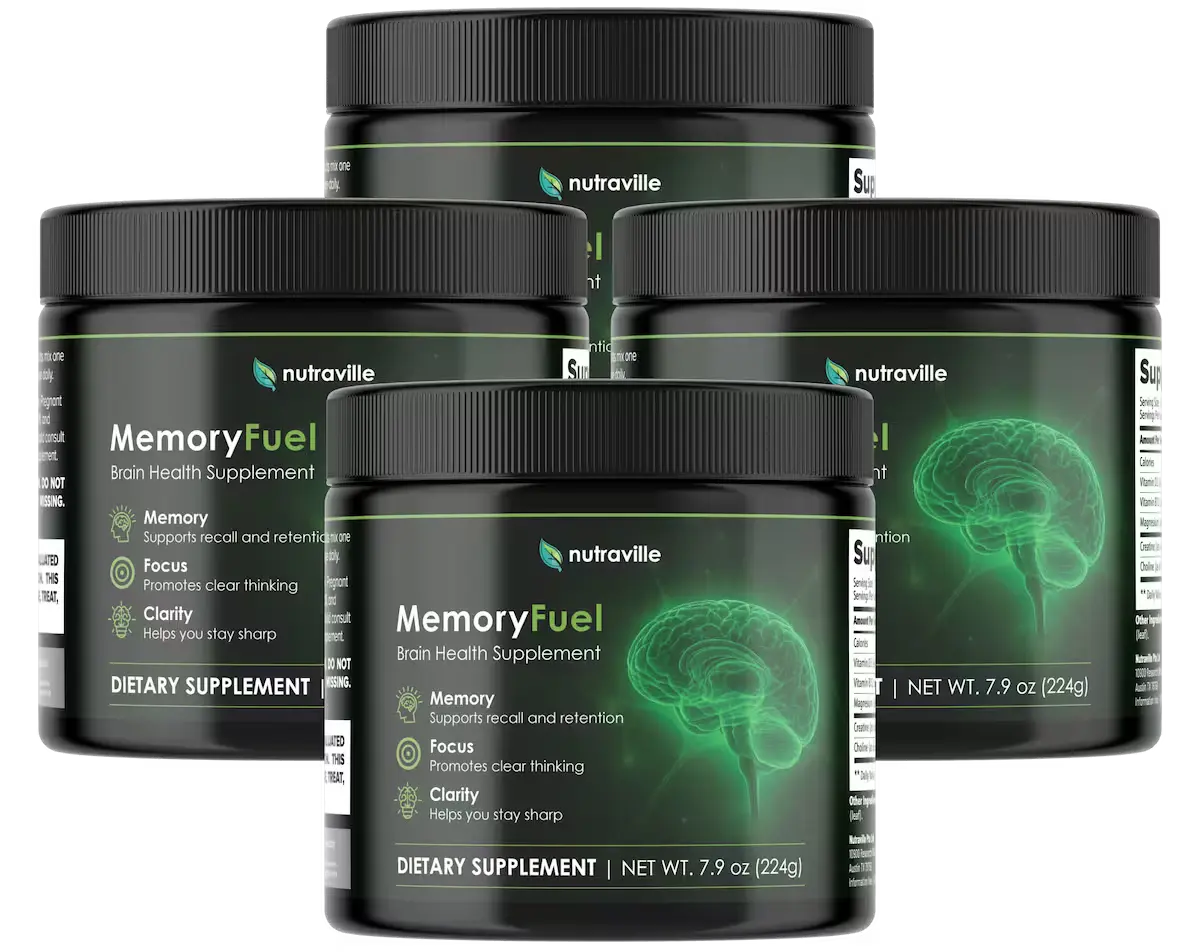 MemoryFuel 4 Bottle Pack